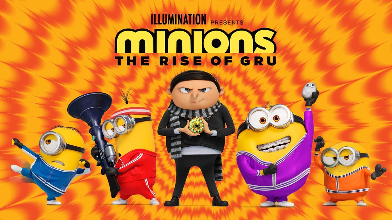 Minions: The Rise of Gru — backdrops with title 4