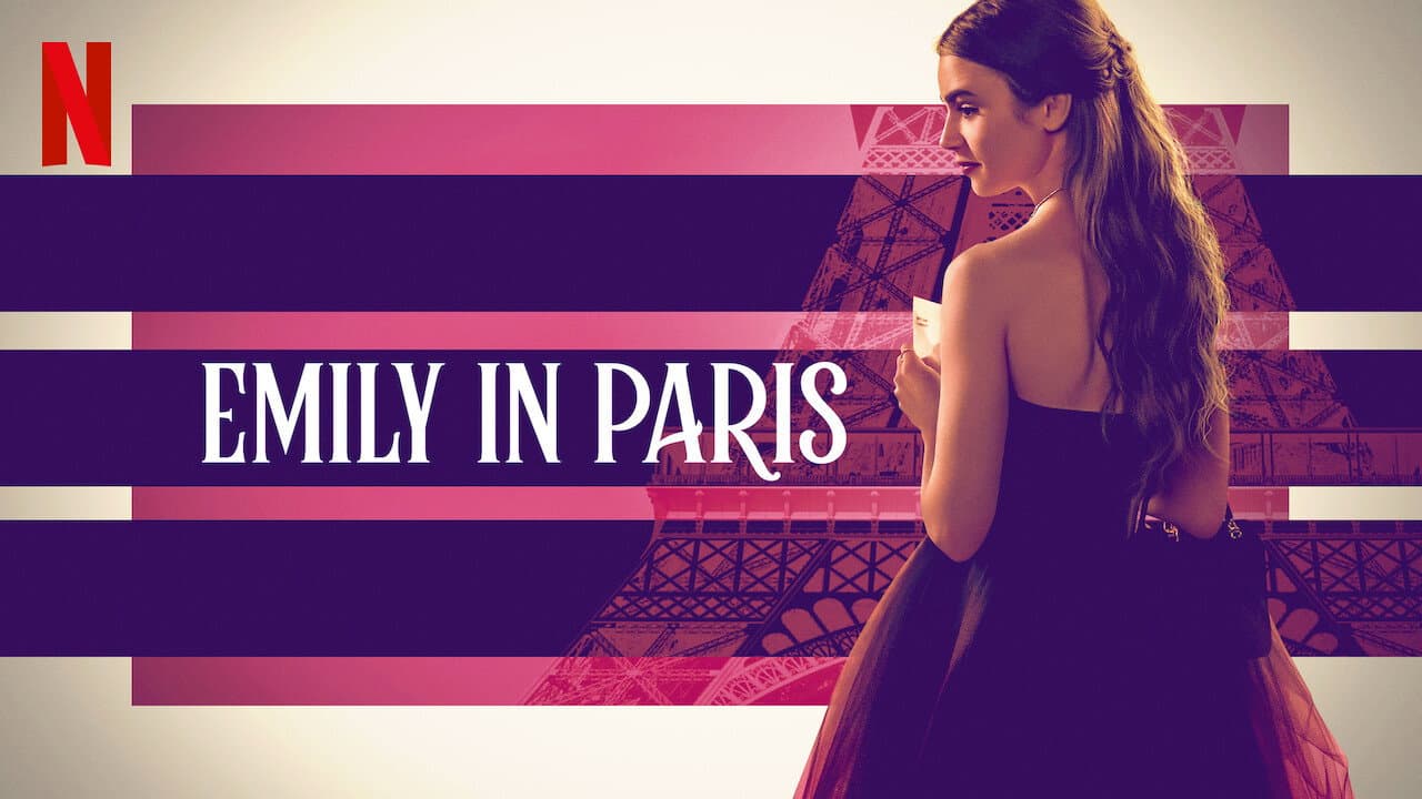 Emily in Paris — backdrops with title 8