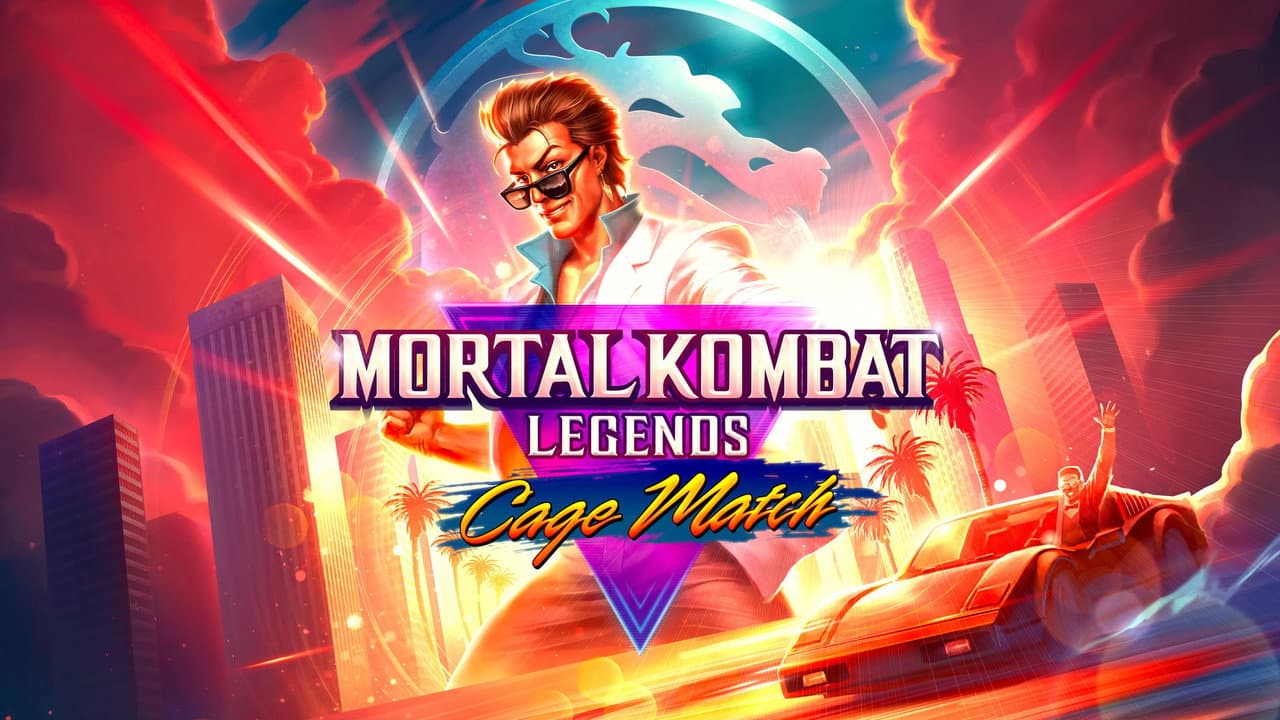 Mortal Kombat Legends: Cage Match — backdrops with title 1