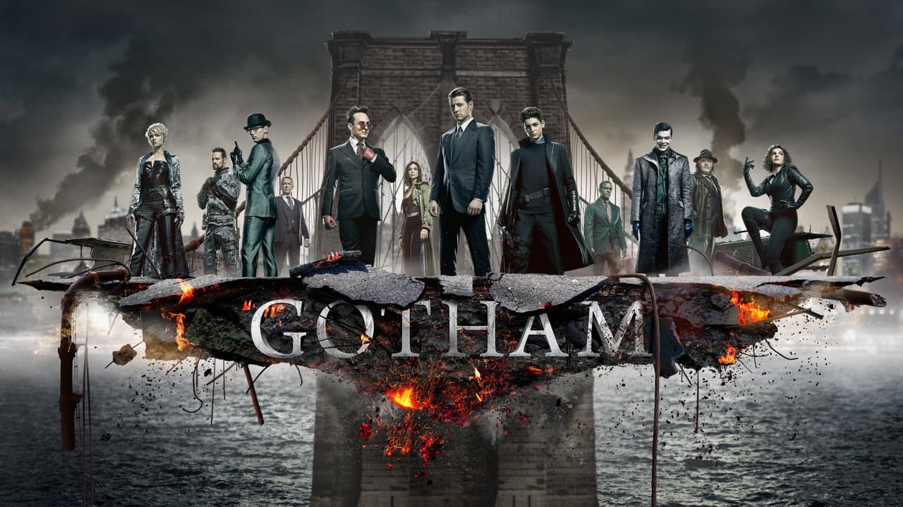 Gotham — backdrops with title 3