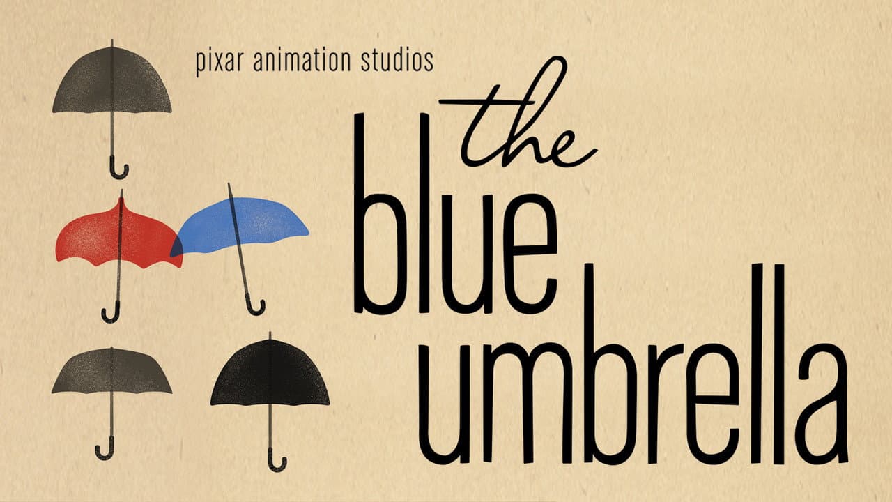 The Blue Umbrella — backdrops with title 1
