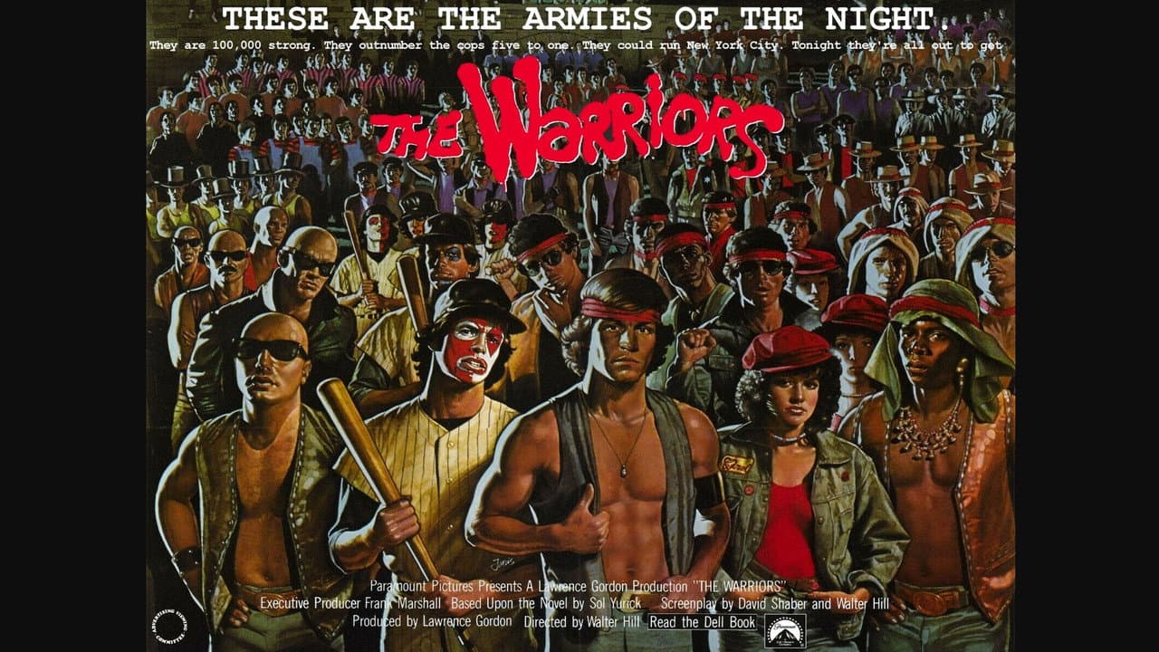 The Warriors — backdrops with title 4