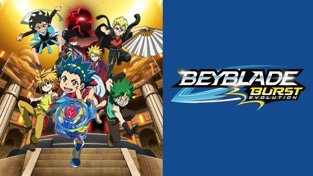 Beyblade Burst — backdrops with title 3