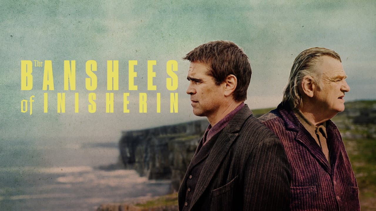 The Banshees of Inisherin — backdrops with title 1