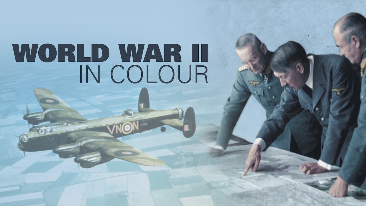 World War II in Colour — backdrops with title 8