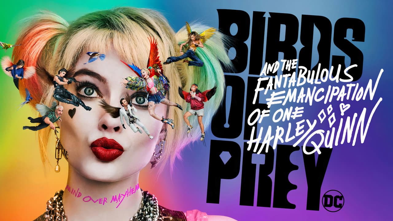 Birds of Prey (and the Fantabulous Emancipation of One Harley Quinn) — backdrops with title 3