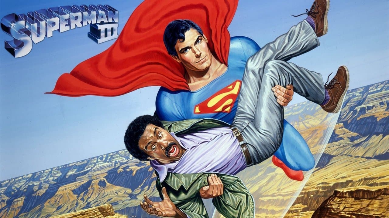 Superman III — backdrops with title 2