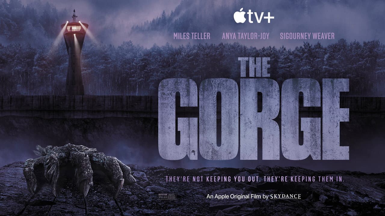 The Gorge — backdrops with title 4