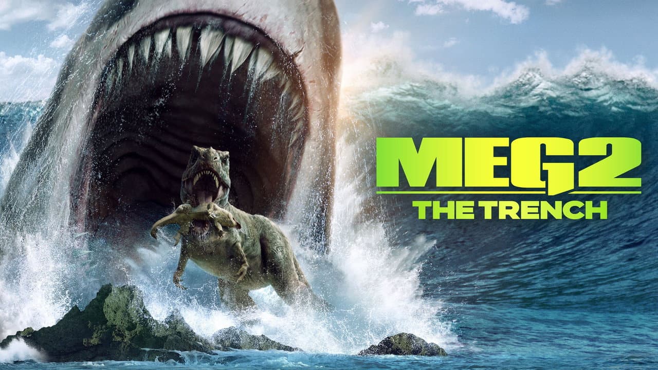 Meg 2: The Trench — backdrops with title 2