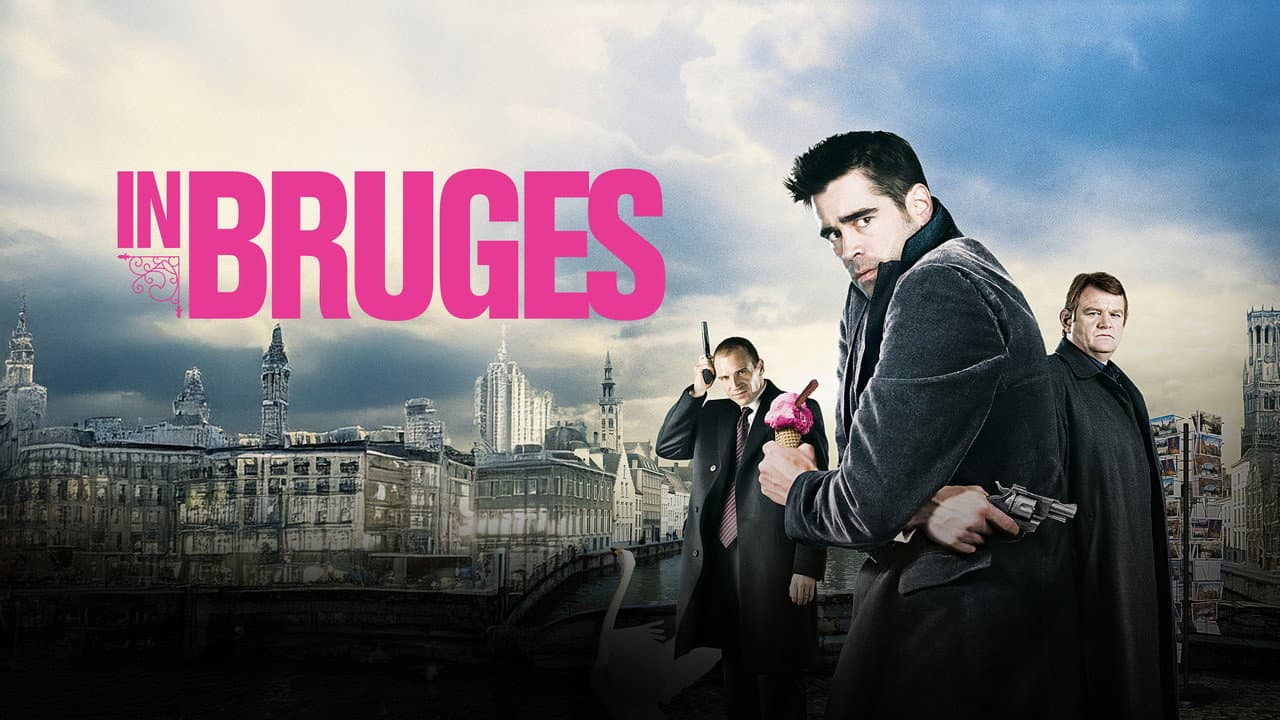 In Bruges — backdrops with title 4