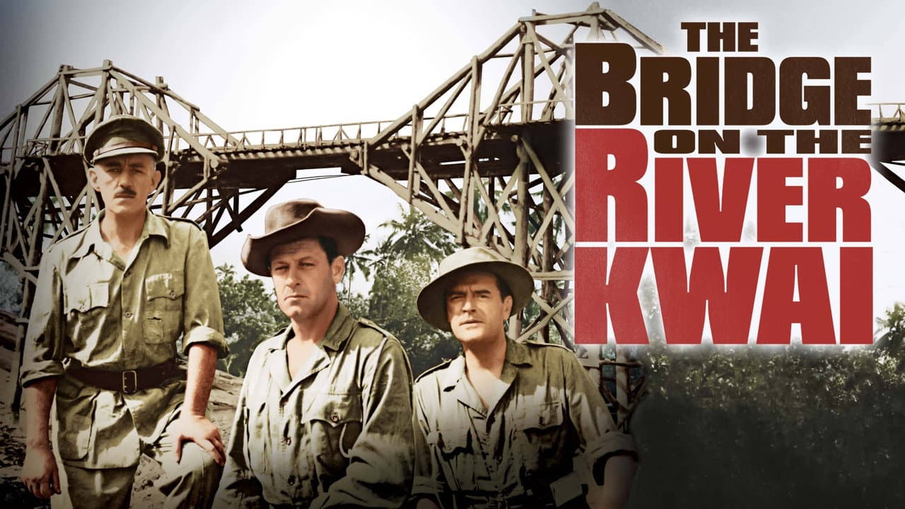 The Bridge on the River Kwai — backdrops with title 1