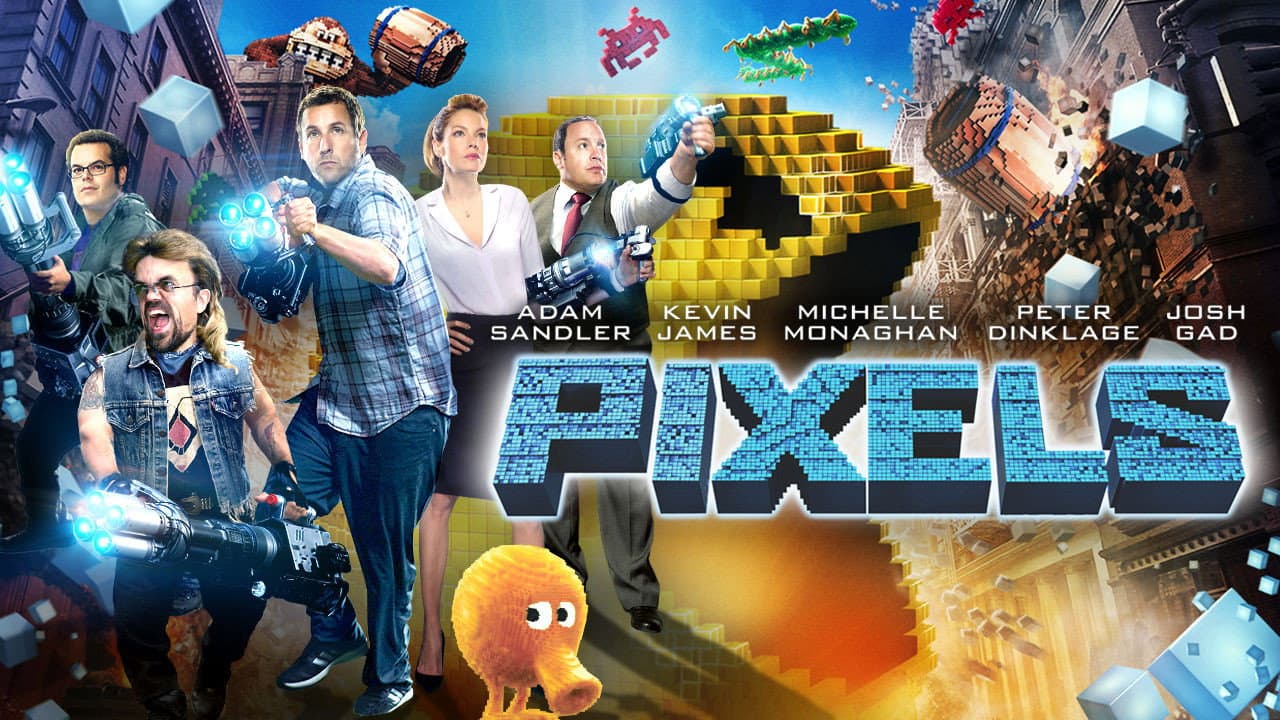 Pixels — backdrops with title 6