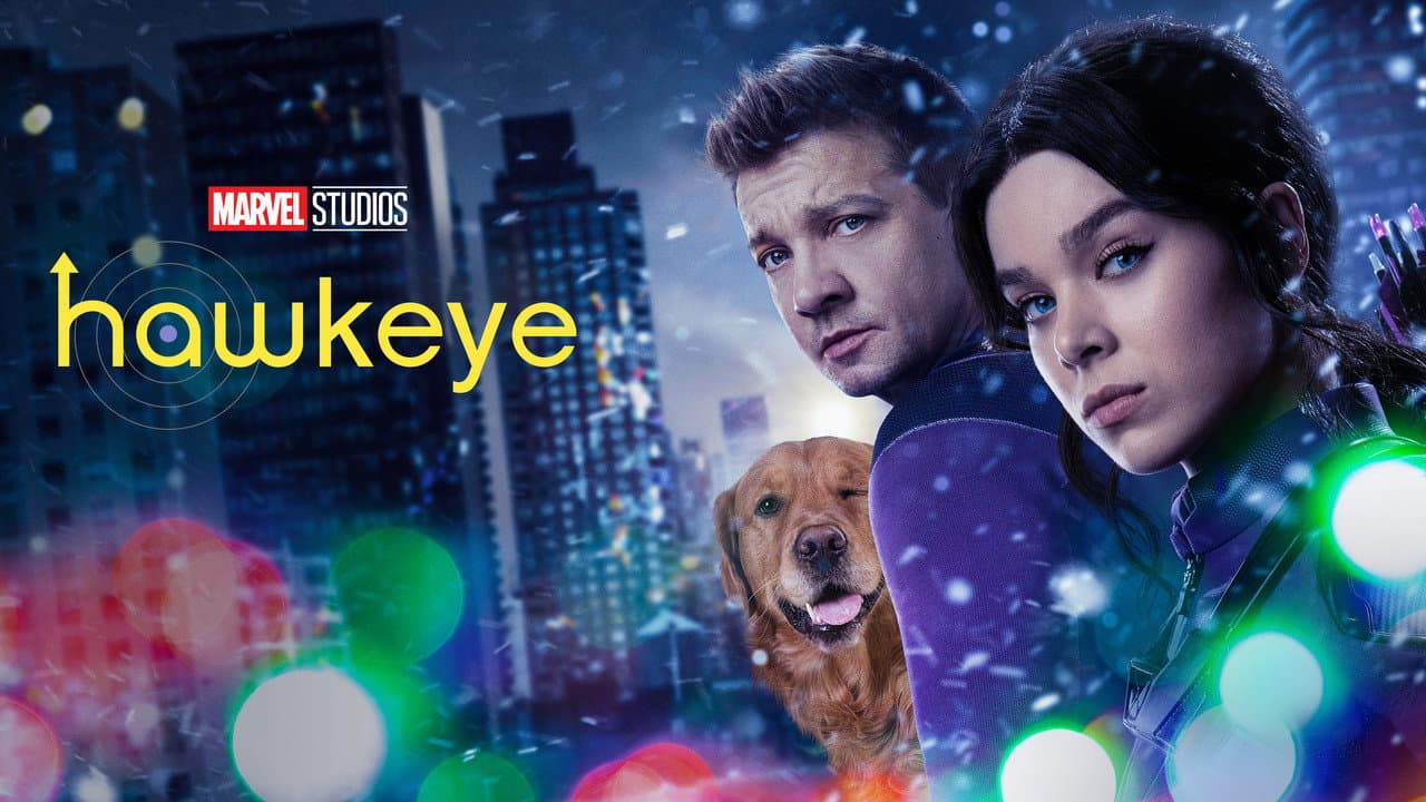 Hawkeye — backdrops with title 8