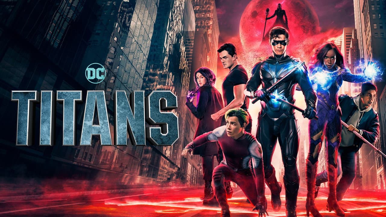 Titans — backdrops with title 5