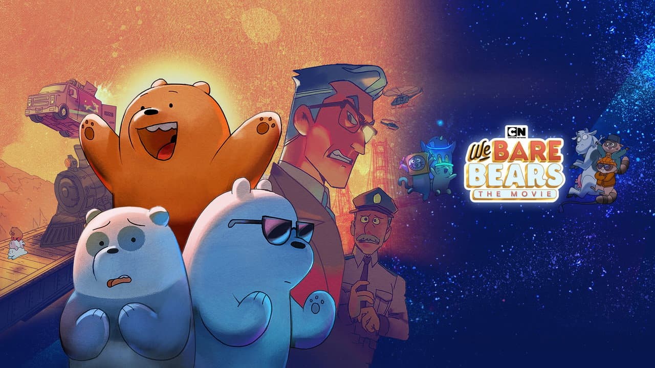 We Bare Bears: The Movie — backdrops with title 1
