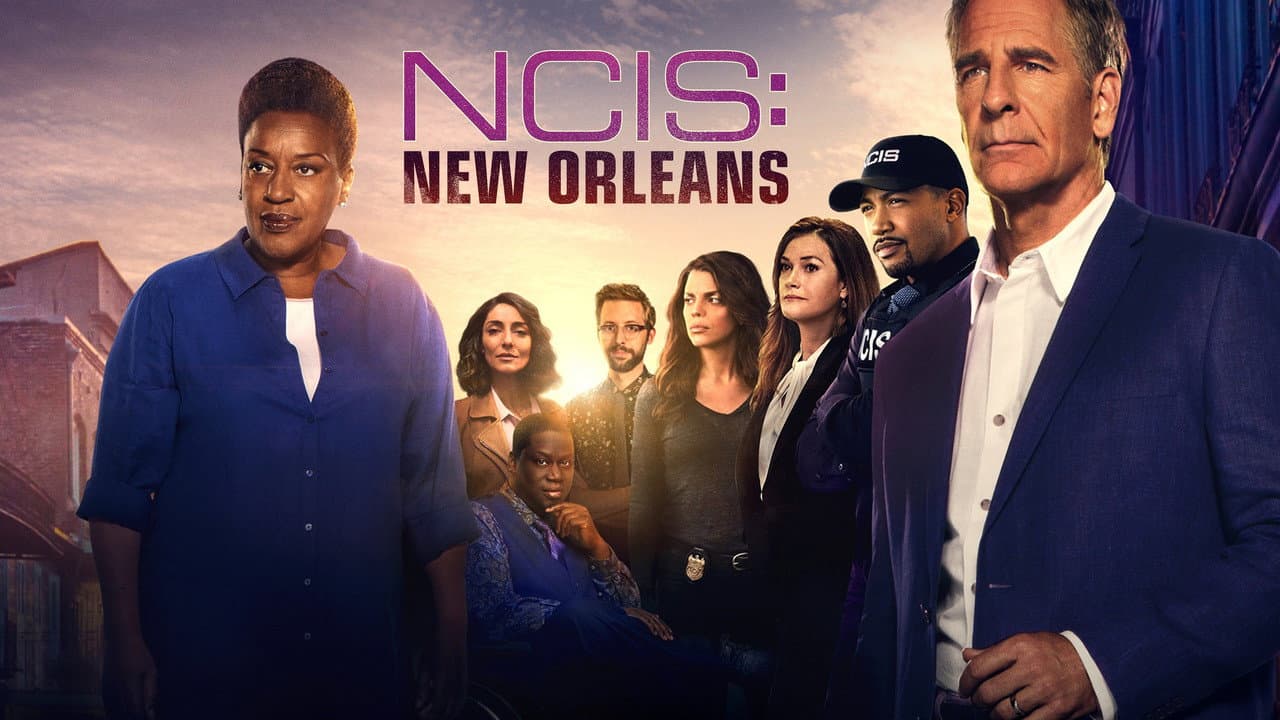 NCIS: New Orleans — backdrops with title 3