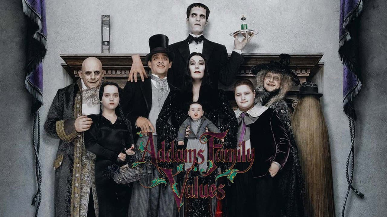 Addams Family Values — backdrops with title 2