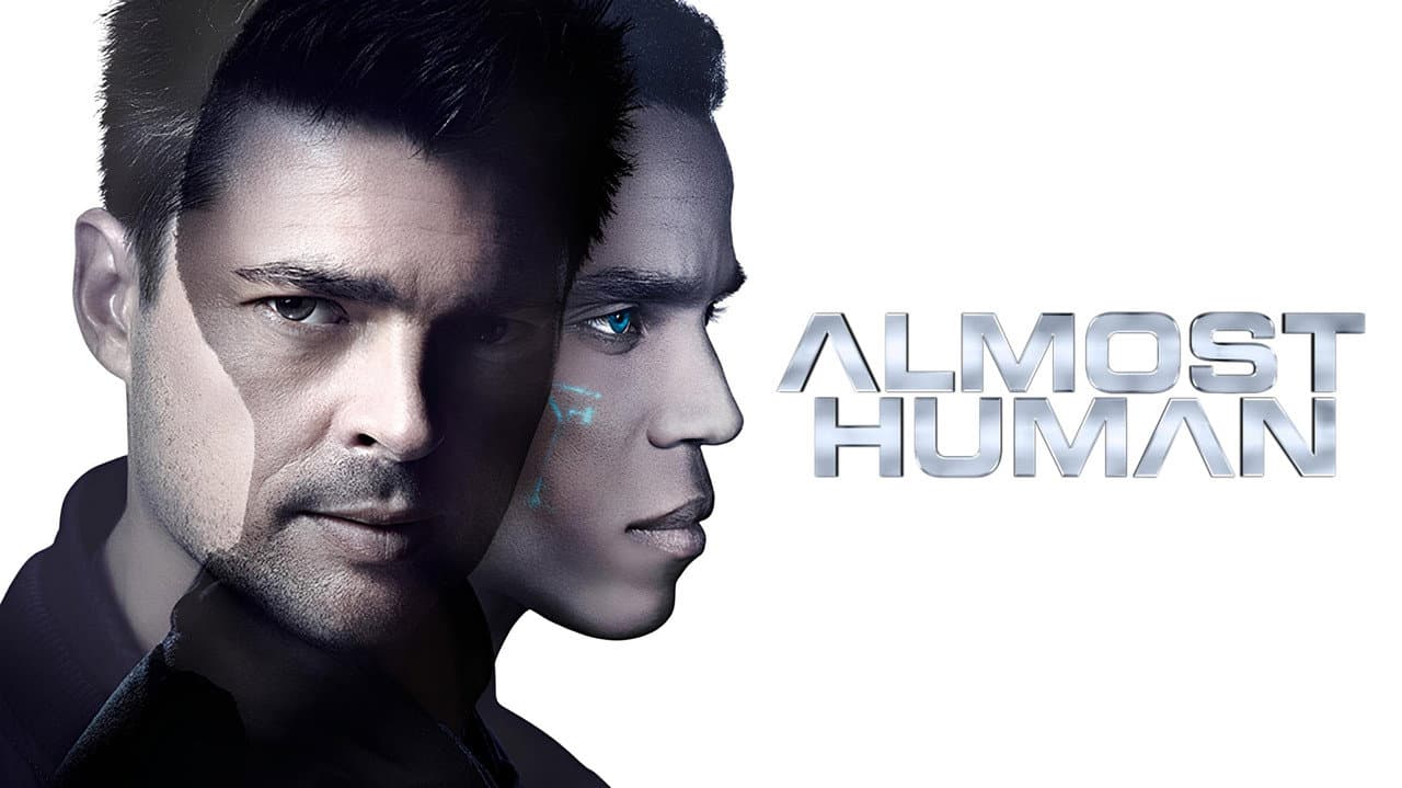 Almost Human — backdrops with title 1
