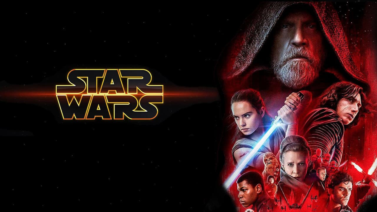 Star Wars: The Last Jedi — backdrops with title 4