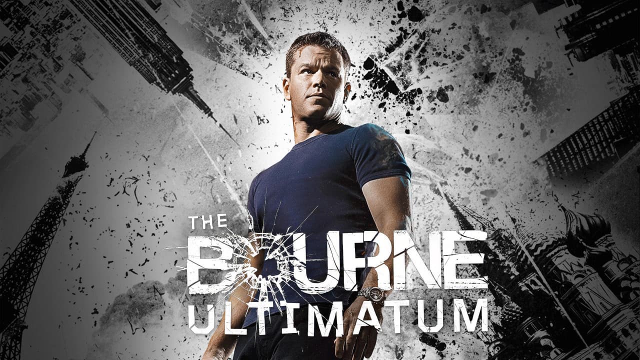 The Bourne Ultimatum — backdrops with title 8