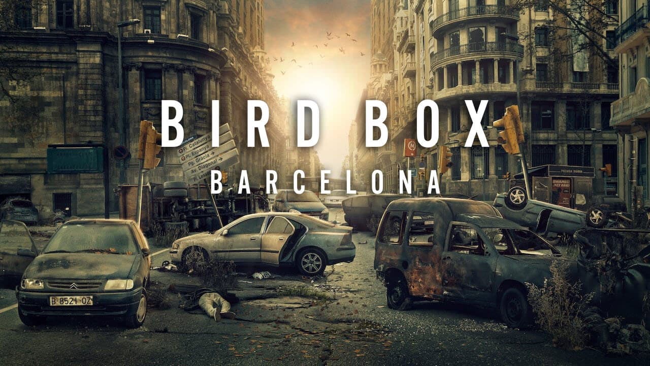 Bird Box Barcelona — backdrops with title 5