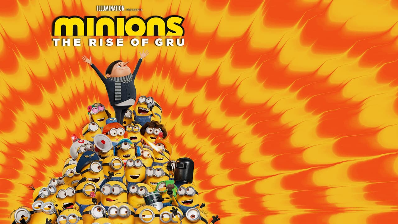 Minions: The Rise of Gru — backdrops with title 3