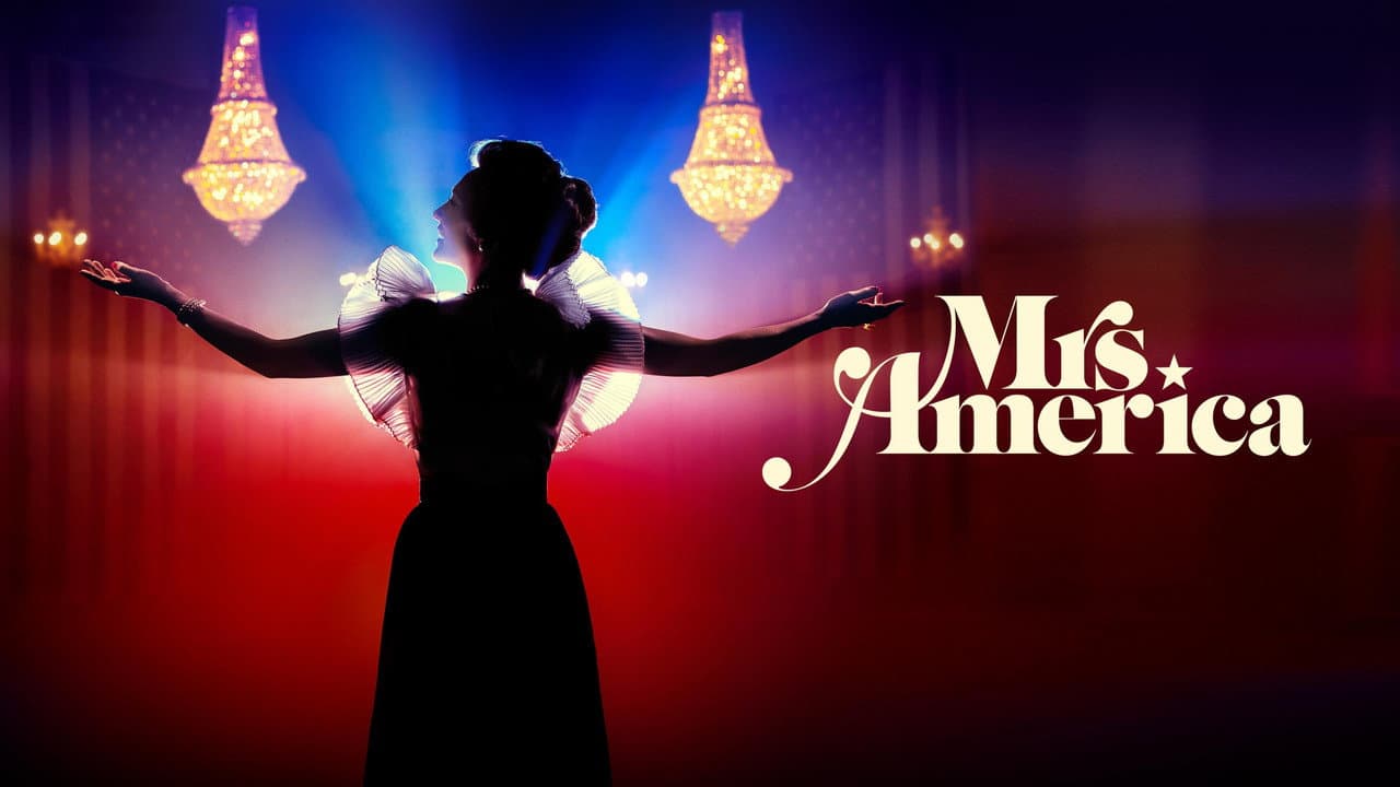 Mrs. America — backdrops with title 3
