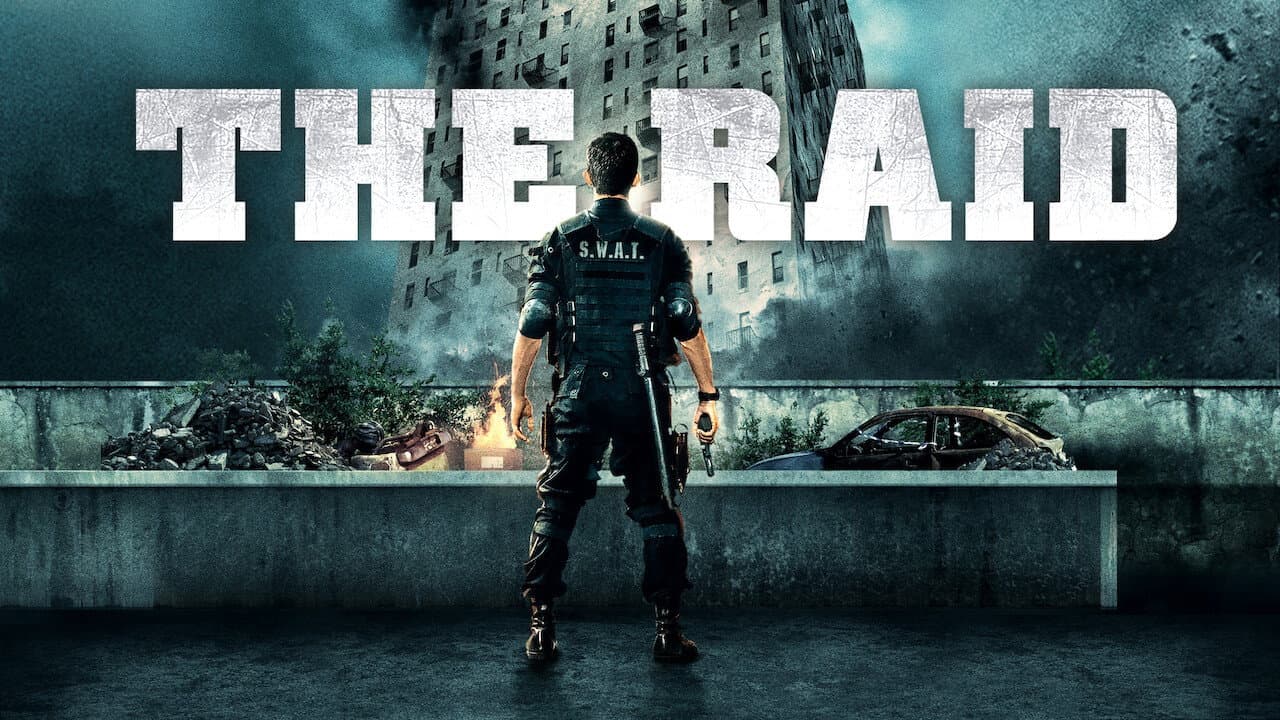 The Raid — backdrops with title 4