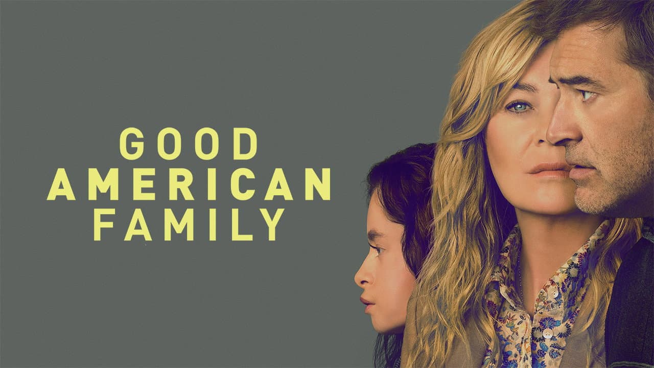 Good American Family — backdrops with title 3