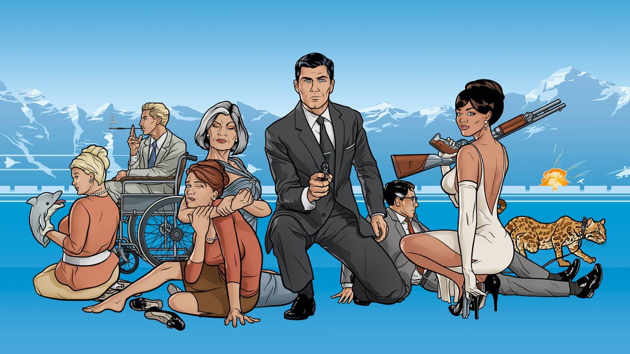 Archer — backdrops 7