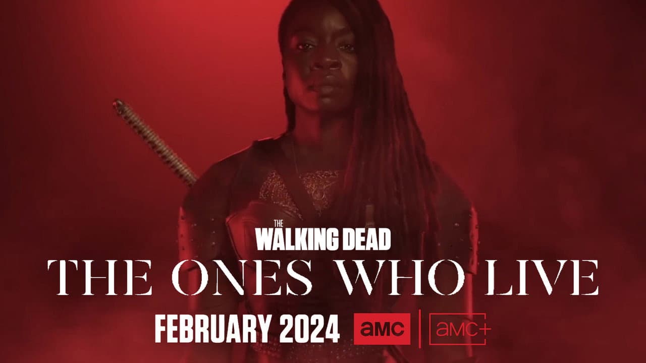The Walking Dead: The Ones Who Live — backdrops with title 7