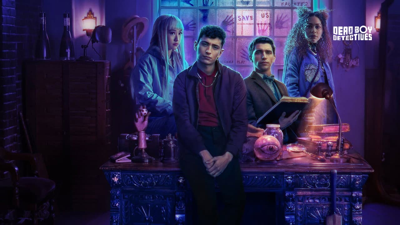 Dead Boy Detectives — backdrops with title 3