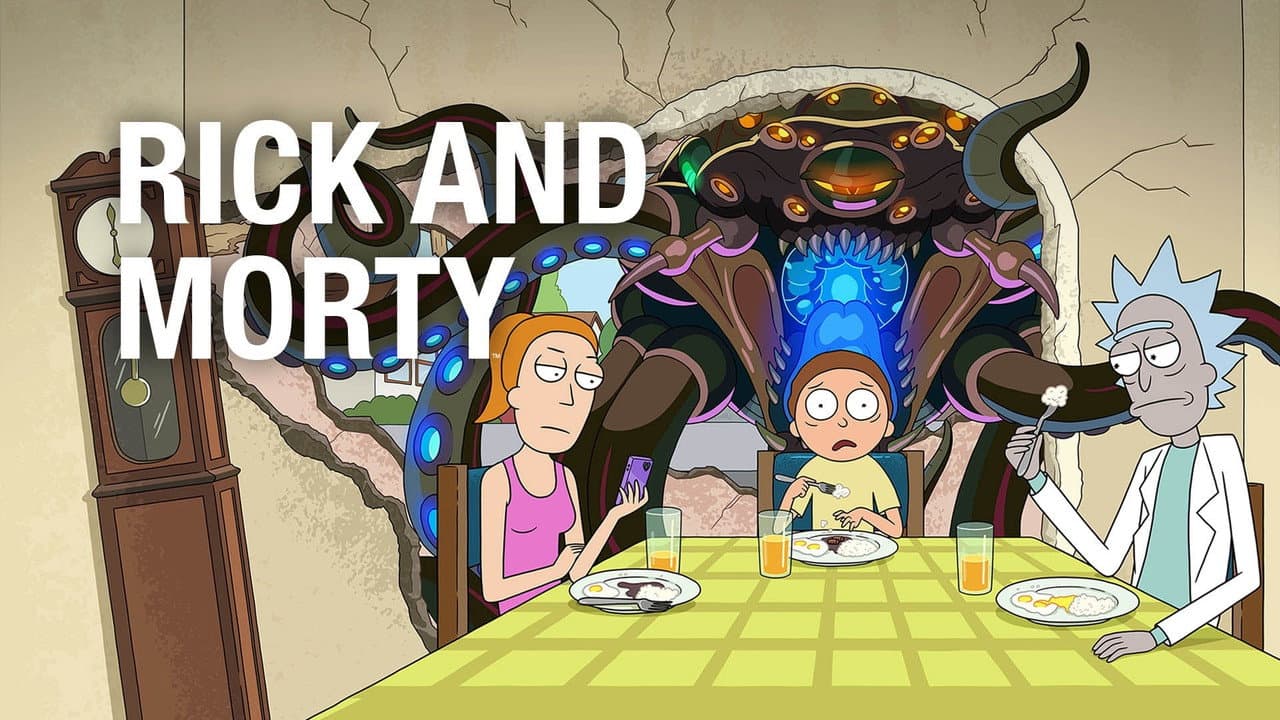 Rick and Morty — backdrops with title 8