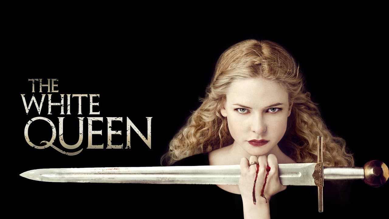 The White Queen — backdrops with title 3