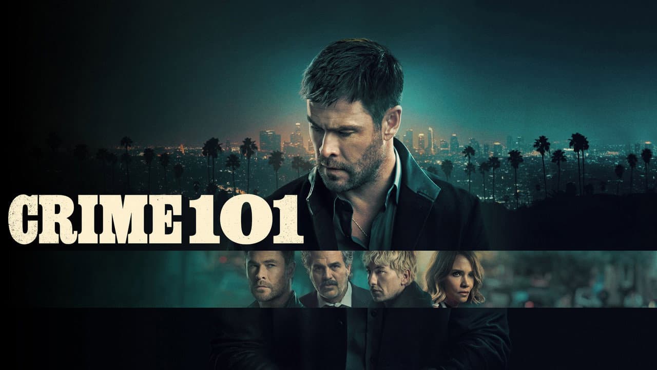 Crime 101 — backdrops with title 7