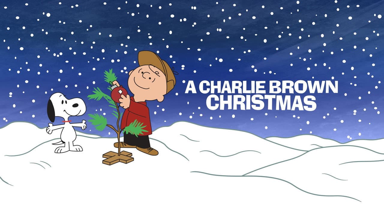 A Charlie Brown Christmas — backdrops with title 4