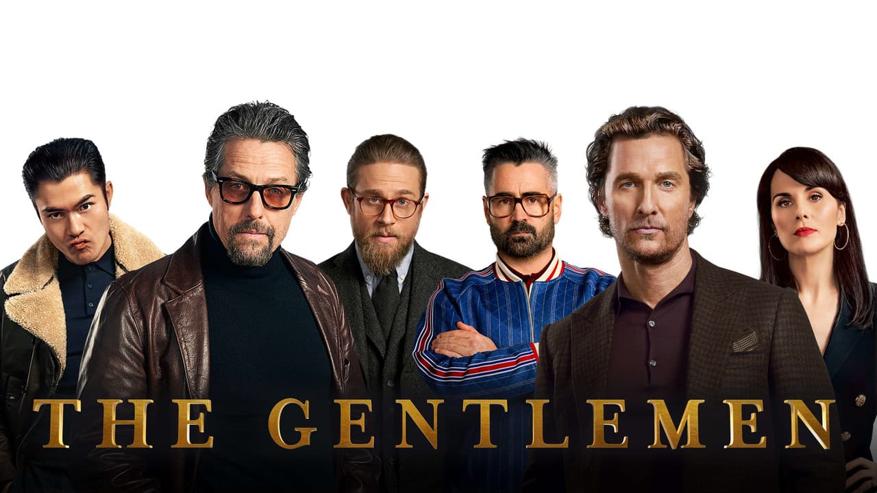 The Gentlemen — backdrops with title 8