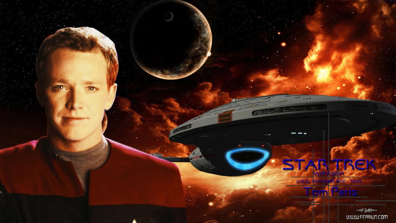 Star Trek: Voyager — backdrops with title 4