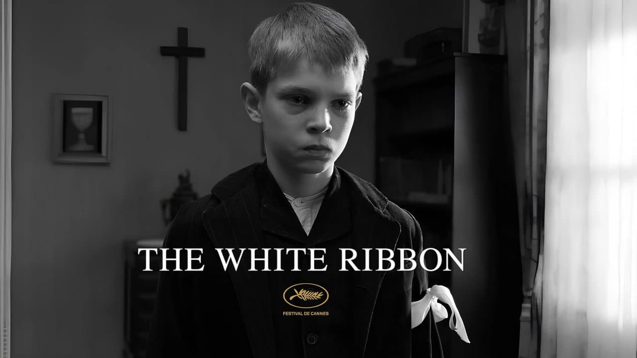 The White Ribbon — backdrops with title 1