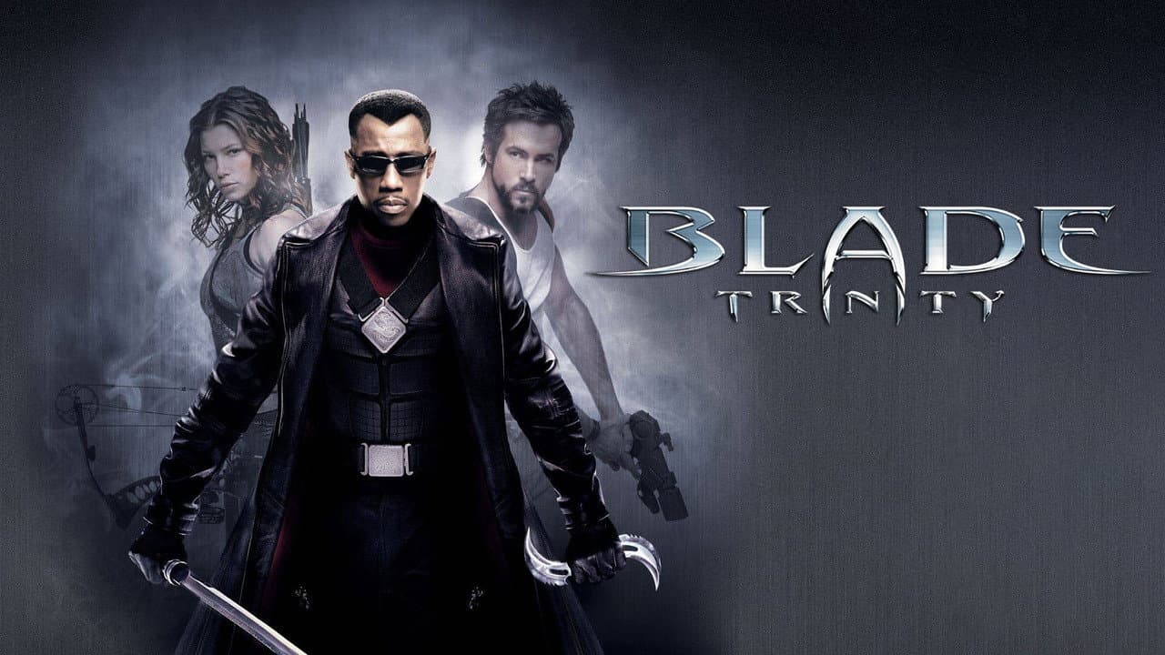 Blade: Trinity — backdrops with title 2