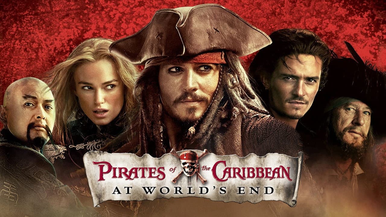 Pirates of the Caribbean: At World's End — backdrops with title 1