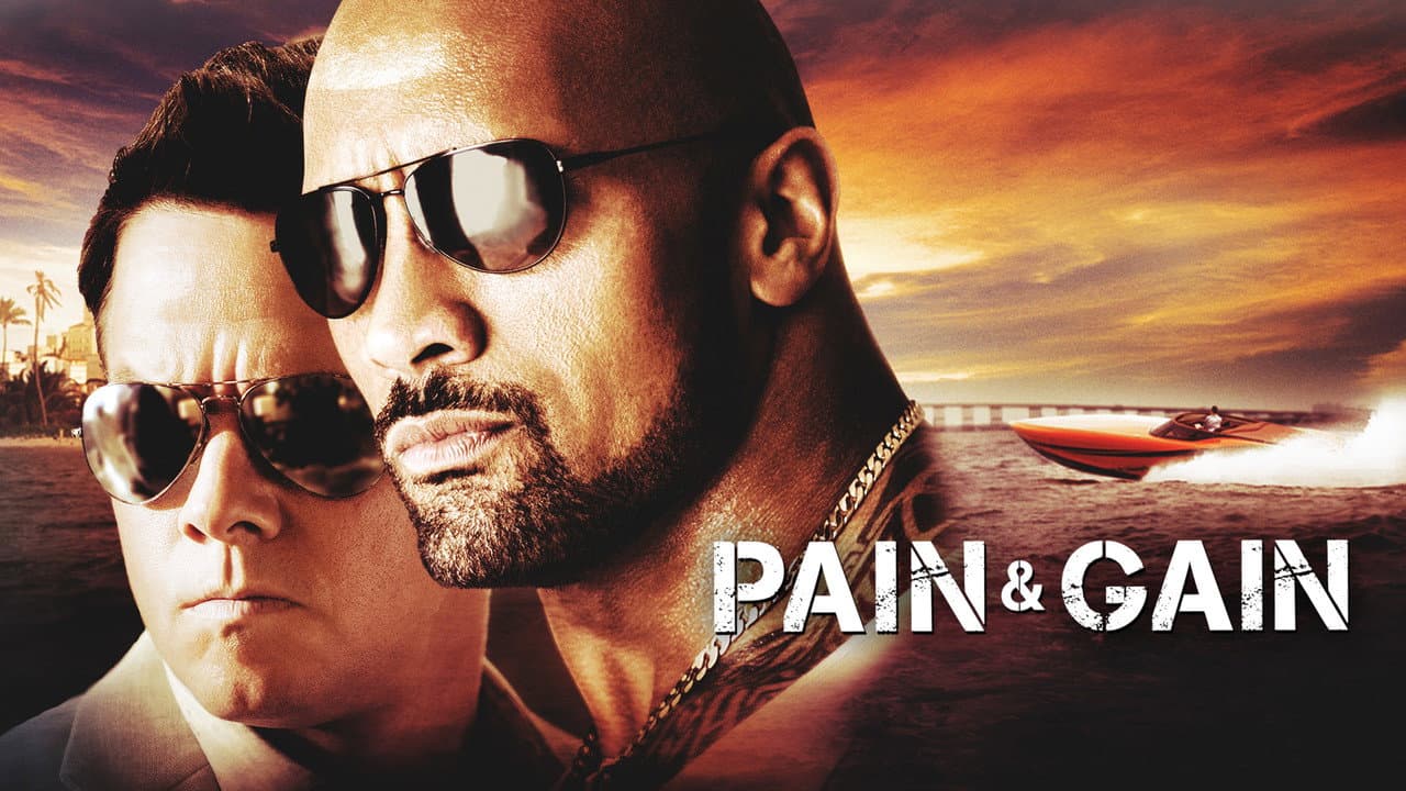 Pain & Gain — backdrops with title 4