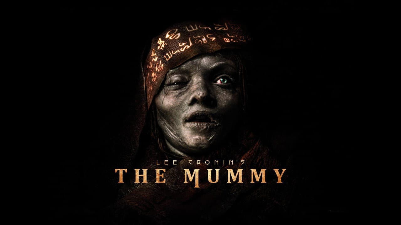 Lee Cronin's The Mummy — backdrops with title 2
