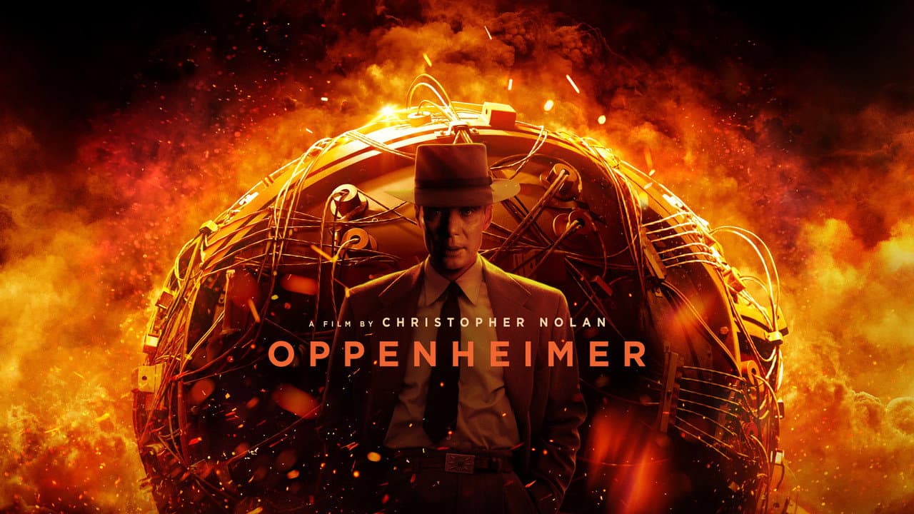 Oppenheimer — backdrops with title 4