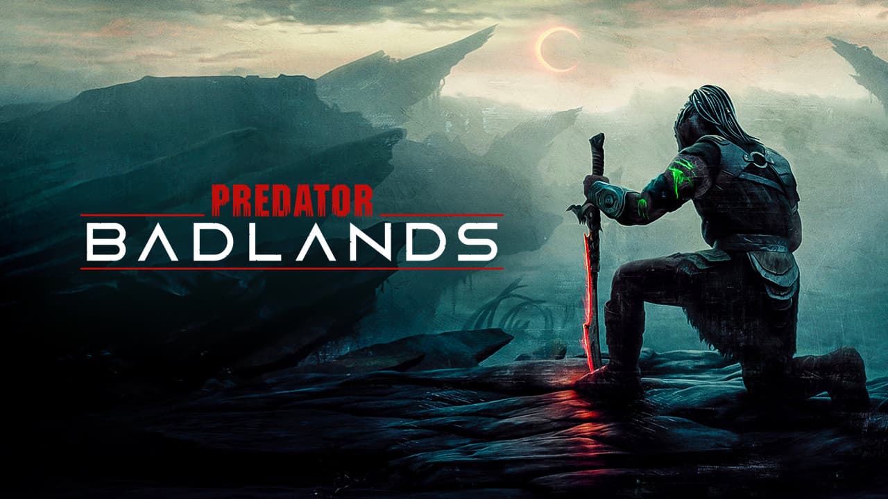 Predator: Badlands — backdrops with title 1
