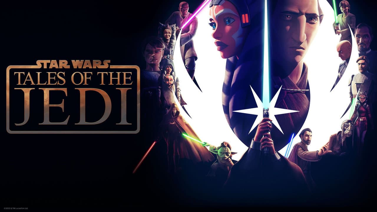 Star Wars: Tales of the Jedi — backdrops with title 2