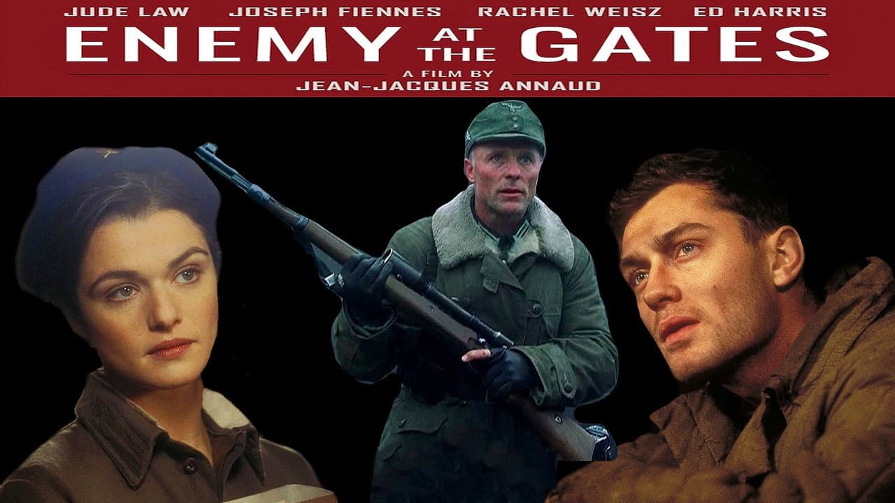 Enemy at the Gates — backdrops with title 5