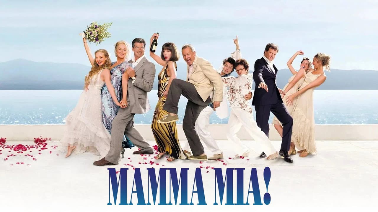 Mamma Mia! — backdrops with title 5