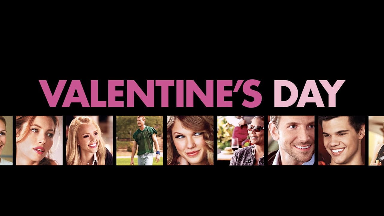 Valentine's Day — backdrops with title 1