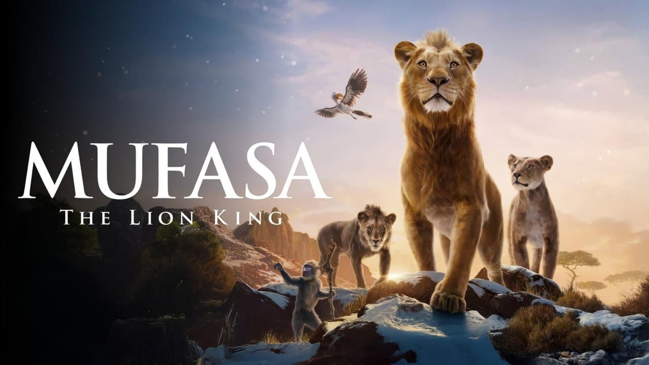 Mufasa: The Lion King — backdrops with title 1